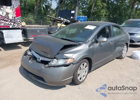 2006 Honda Civic Lx из США, поврежденный, VIN 1HGFA16516L151860